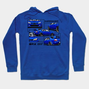 Impreza hawkeye WRX STI, JDM Hoodie